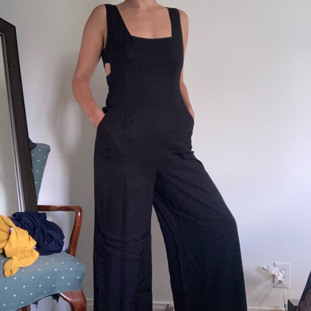 Black Yumi Kim cut out jumpsuit